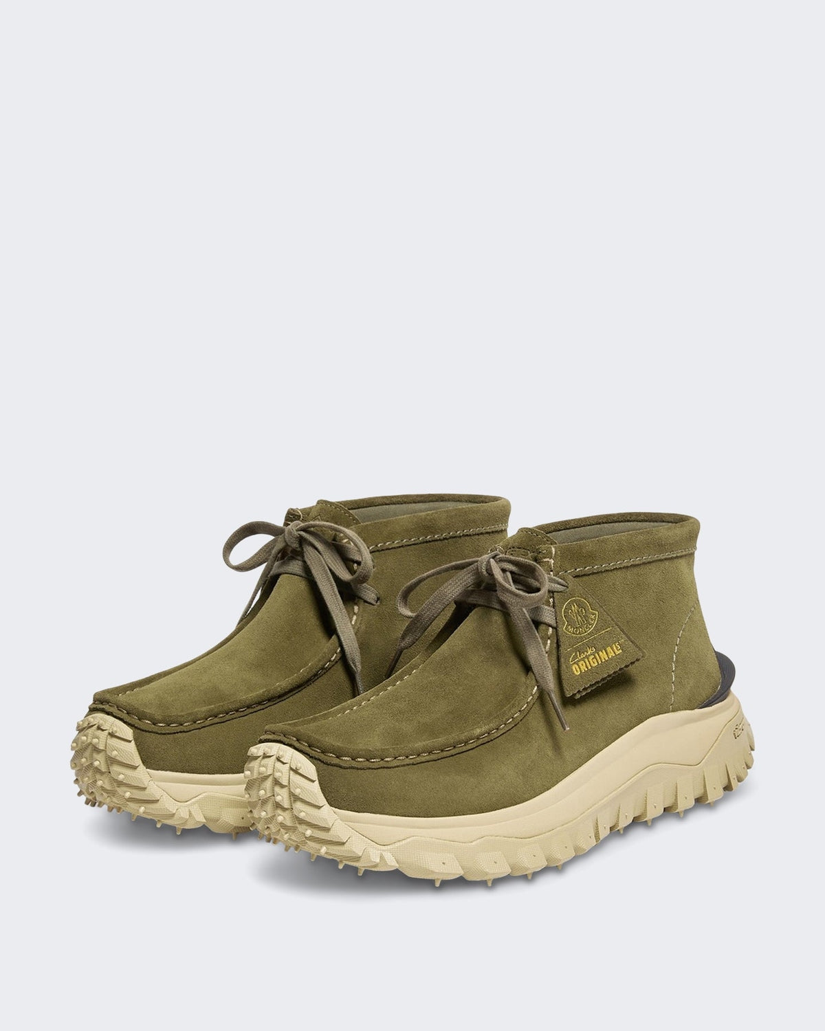 Moncler Heren Trailgrip Wallabee GTX ankle boots Groen - Eleganza.nl