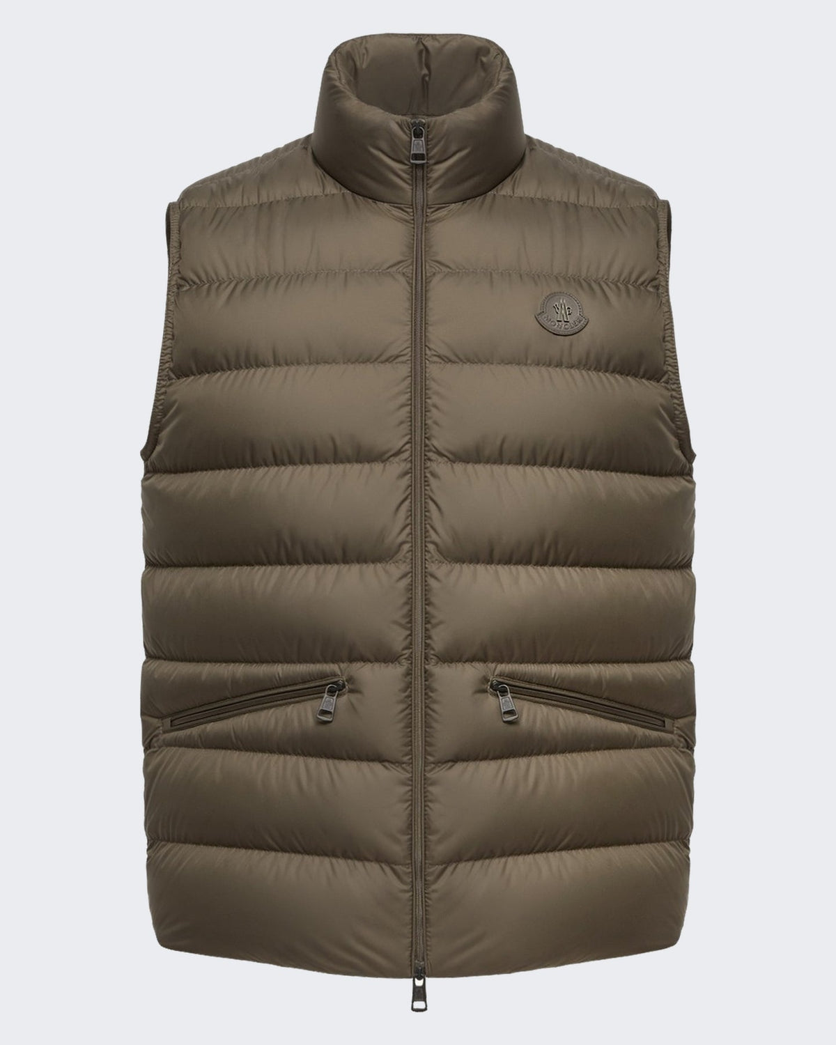 Moncler Heren Treompan gewatteerd vest Groen - Eleganza.nl