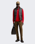 Moncler Men's Treompan Quilted Vest Black