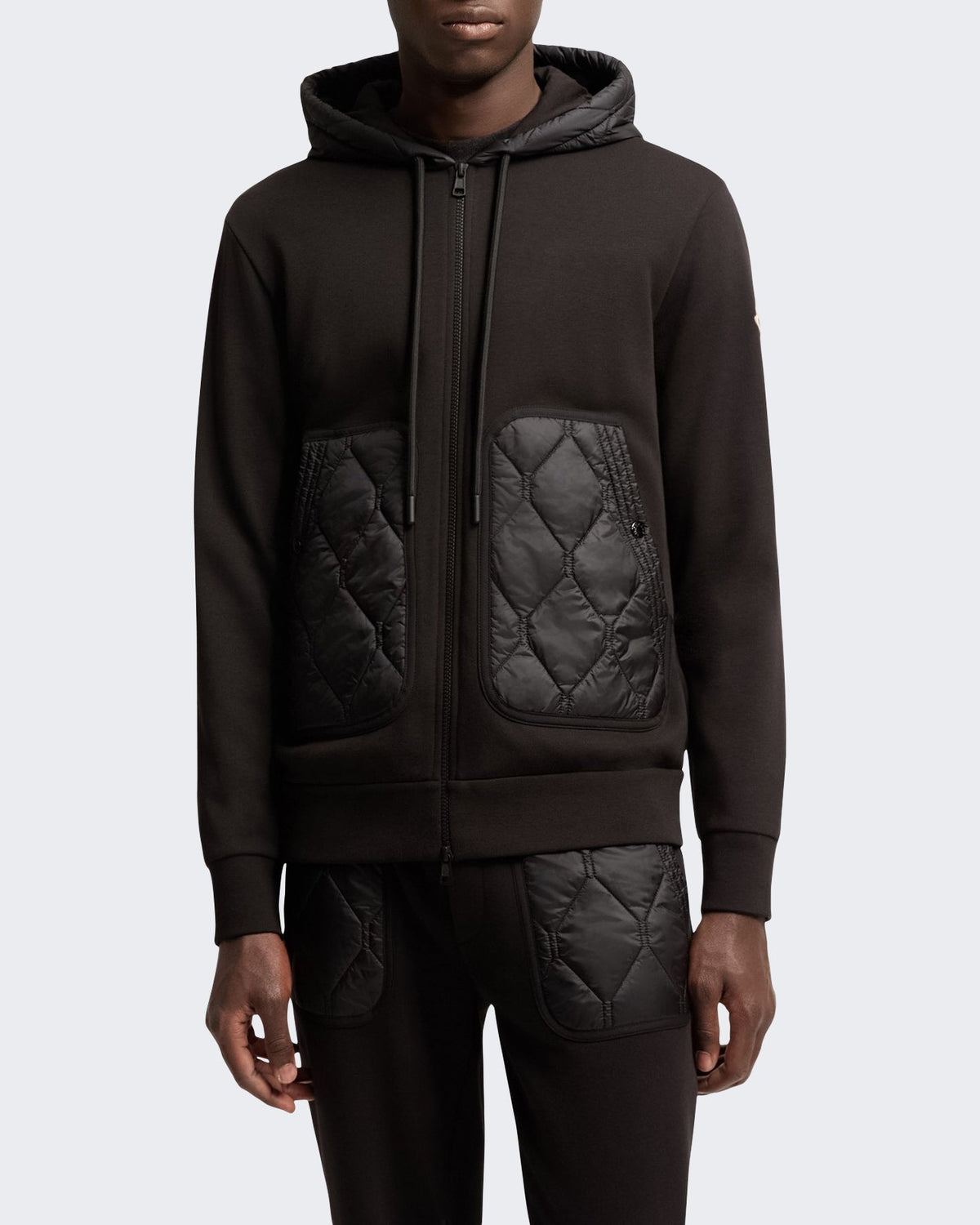Moncler Heren Zip-up cardigan Zwart - Eleganza.nl