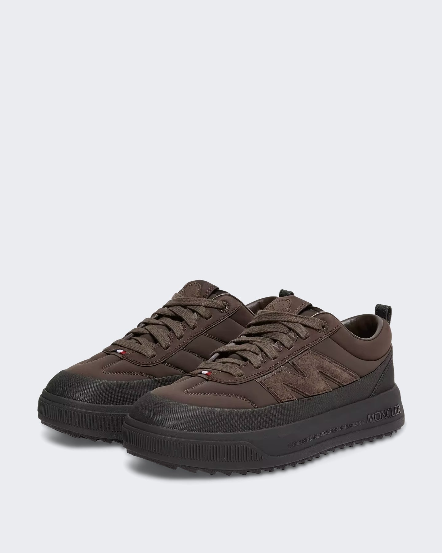 Moncler Moncler Heren Altive Low Top Sneakers Bruin - Eleganza.nl