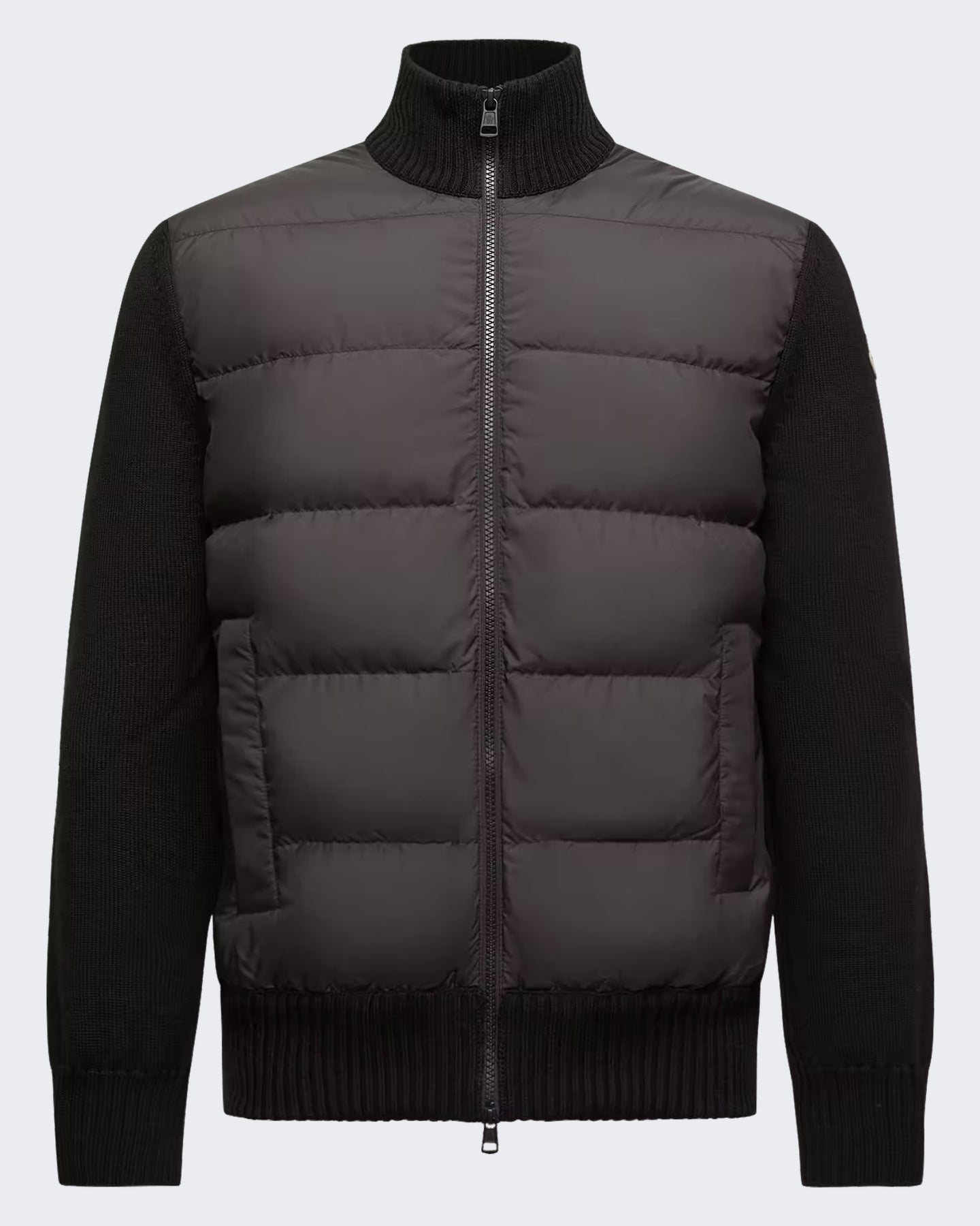 Moncler Moncler Heren Cardigan-L20919b00027 M1131-Black Zwart - Eleganza.nl
