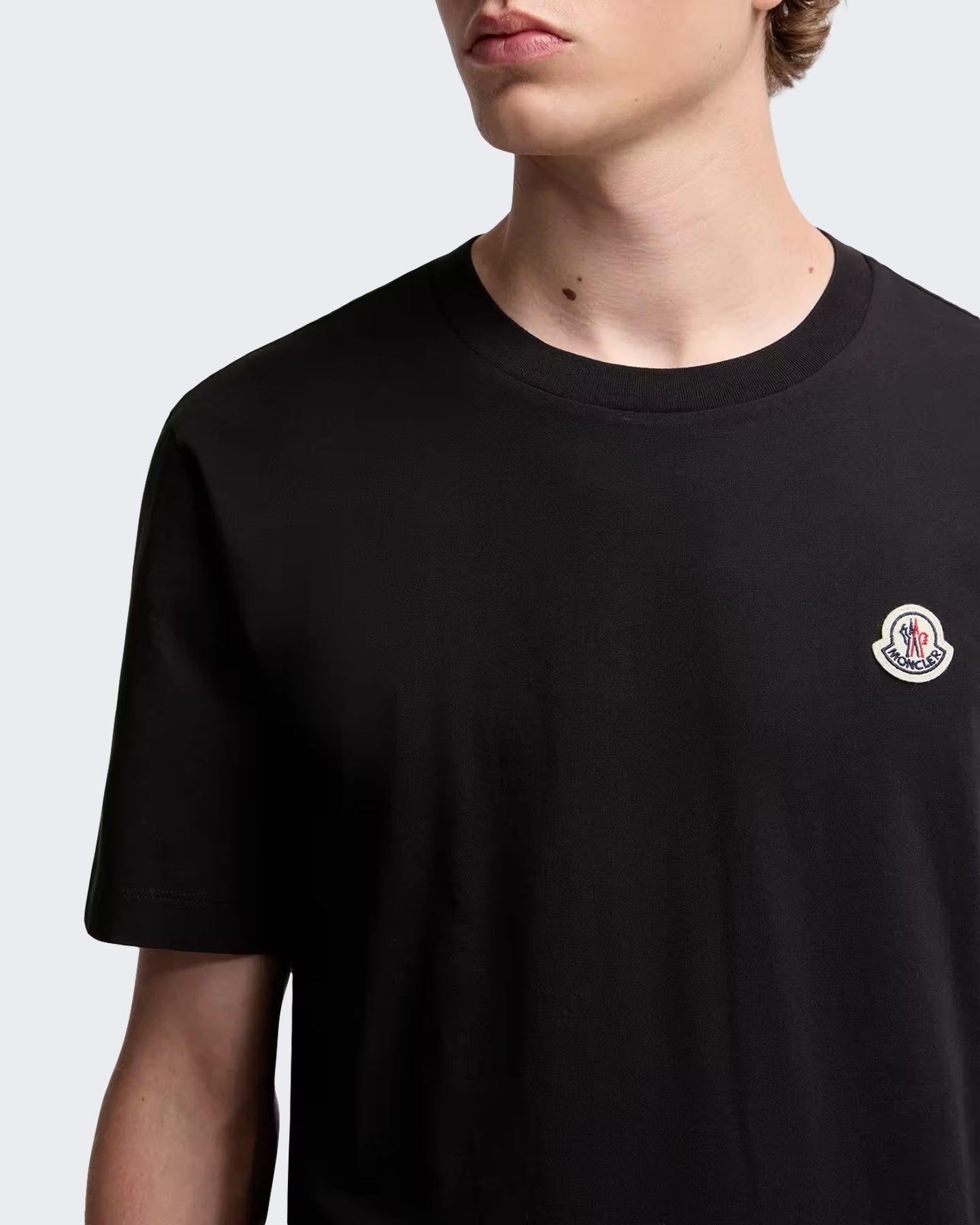 Moncler Moncler Heren T-shirt 3-pack met korte mouwen Zwart - Eleganza.nl