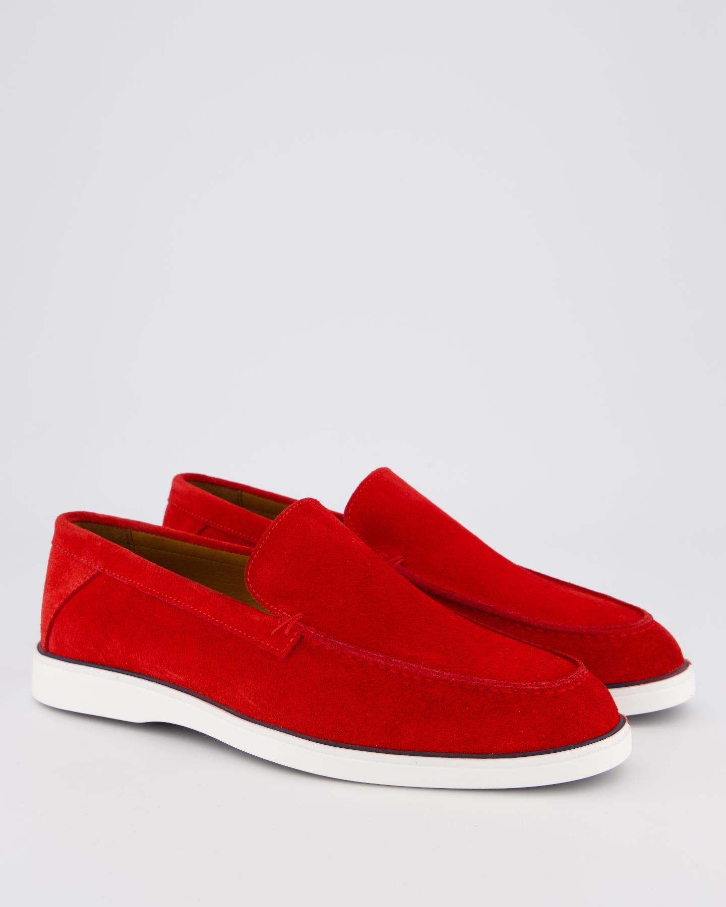 Heren Nino Loafer Rood