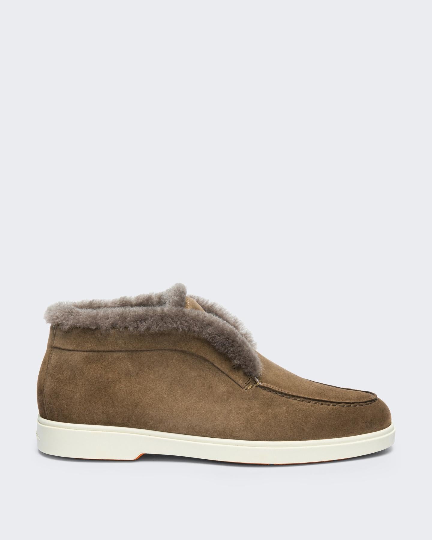 Dames Fortune Fur Loafer Bruin