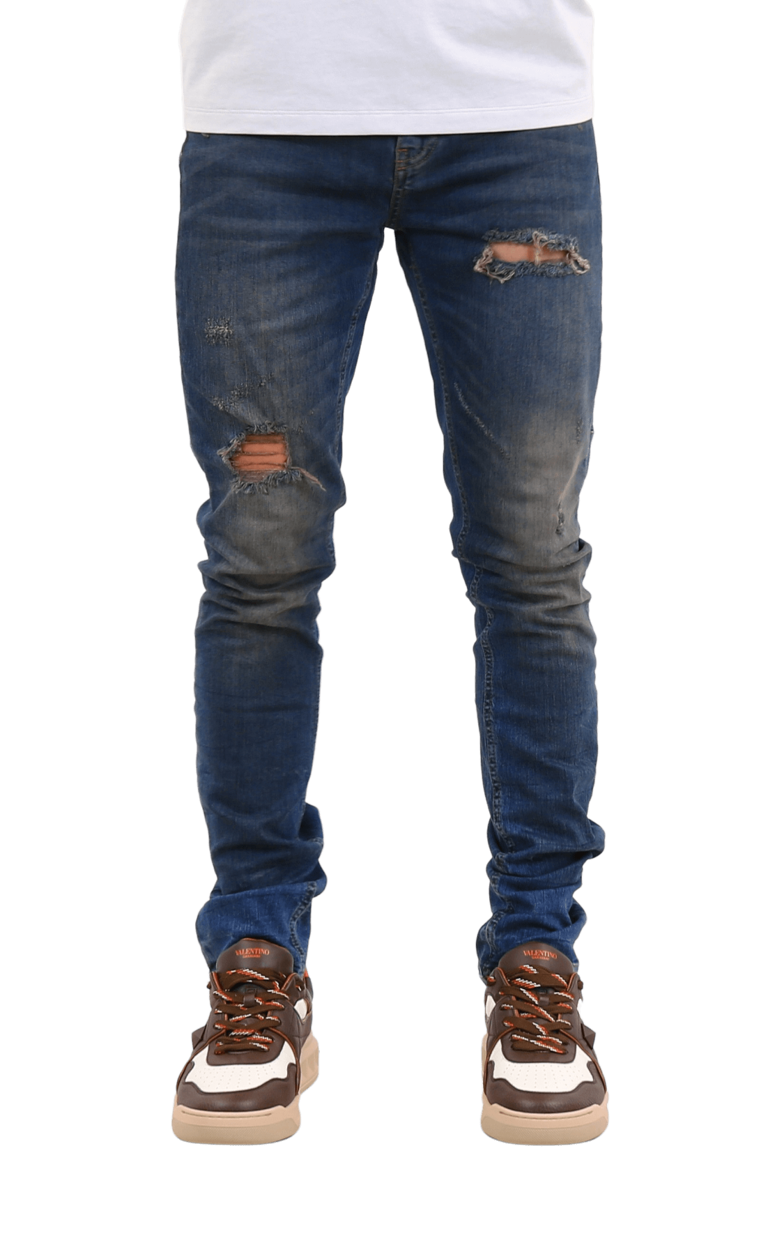 Men Destroyer Skinny Jeans