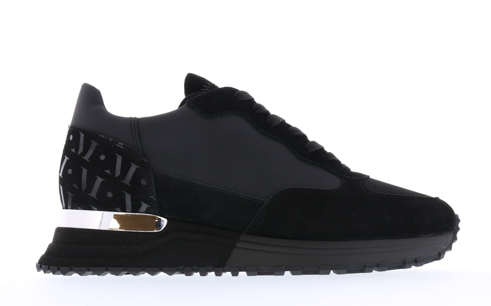 Mallet Footwear Heren Popham Black Pernament