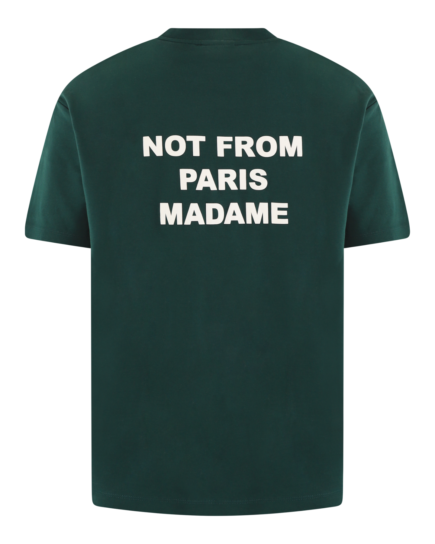 Heren Slogan T-Shirt Groen