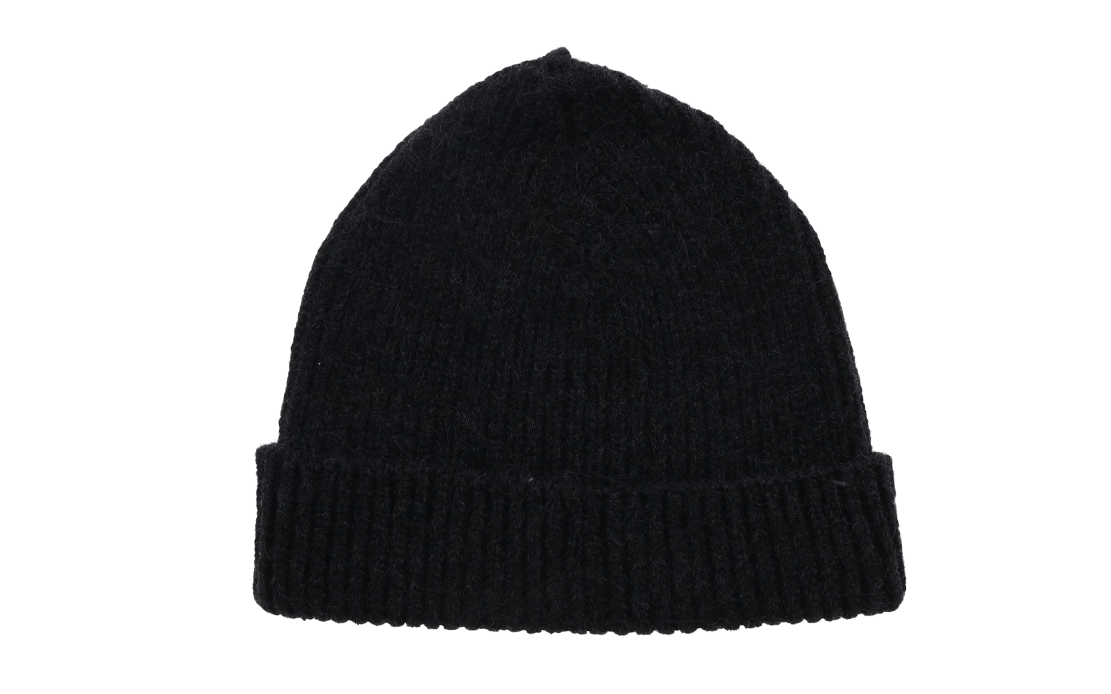 Men Lips Beanie Black