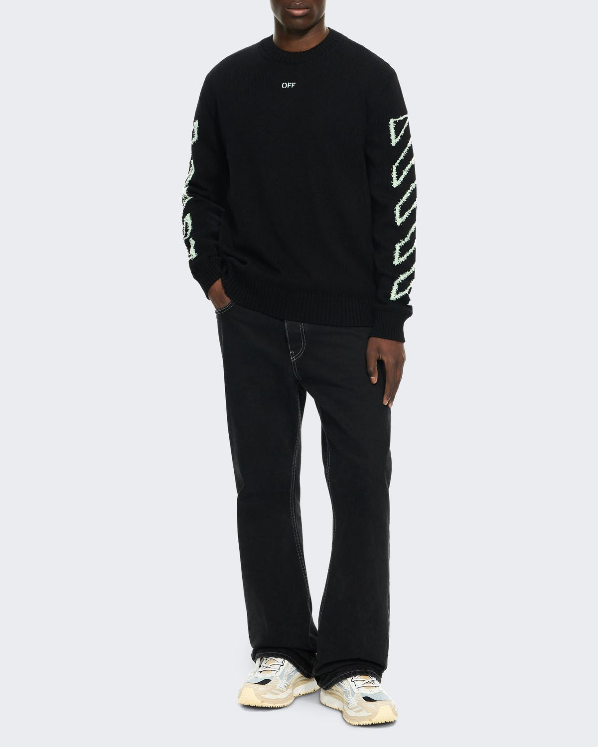 Heren Half Arrows Skate Zip Hoodie
