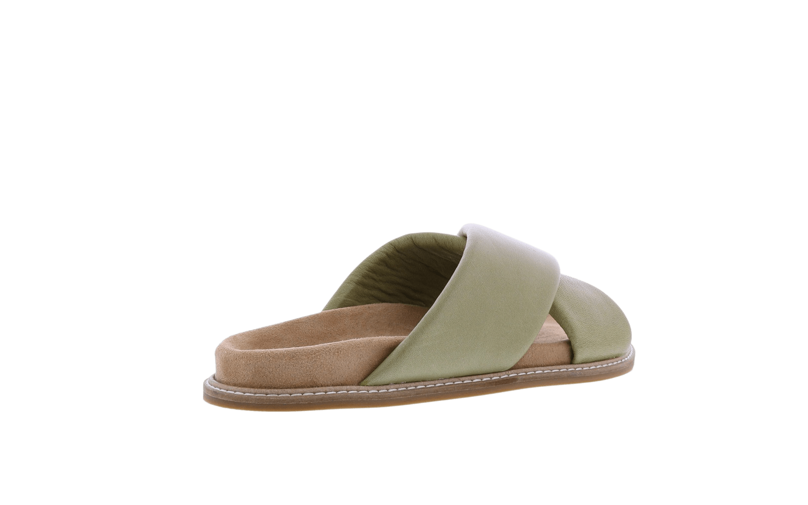 Women Leather Band Slipper