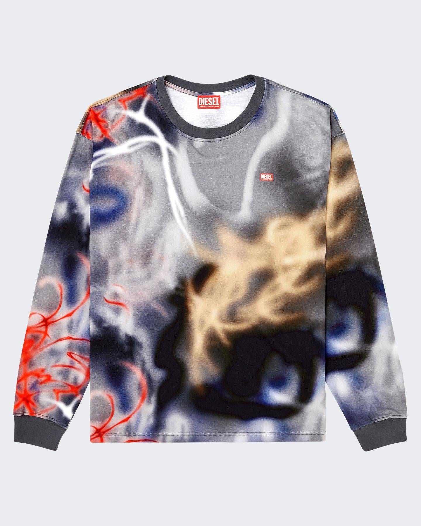 Diesel Heren T-Boxt-Ls-V4 T-Shirt