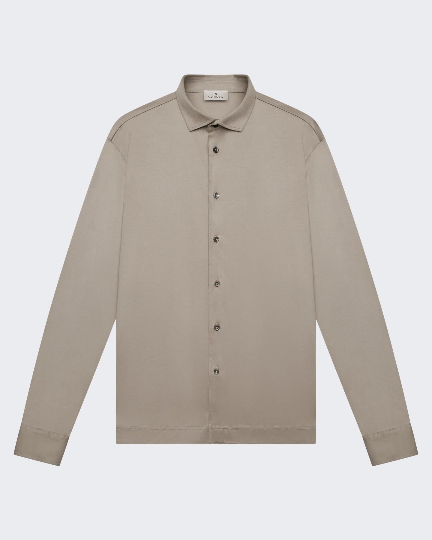 Heren Interlock Supima Shirt L/S