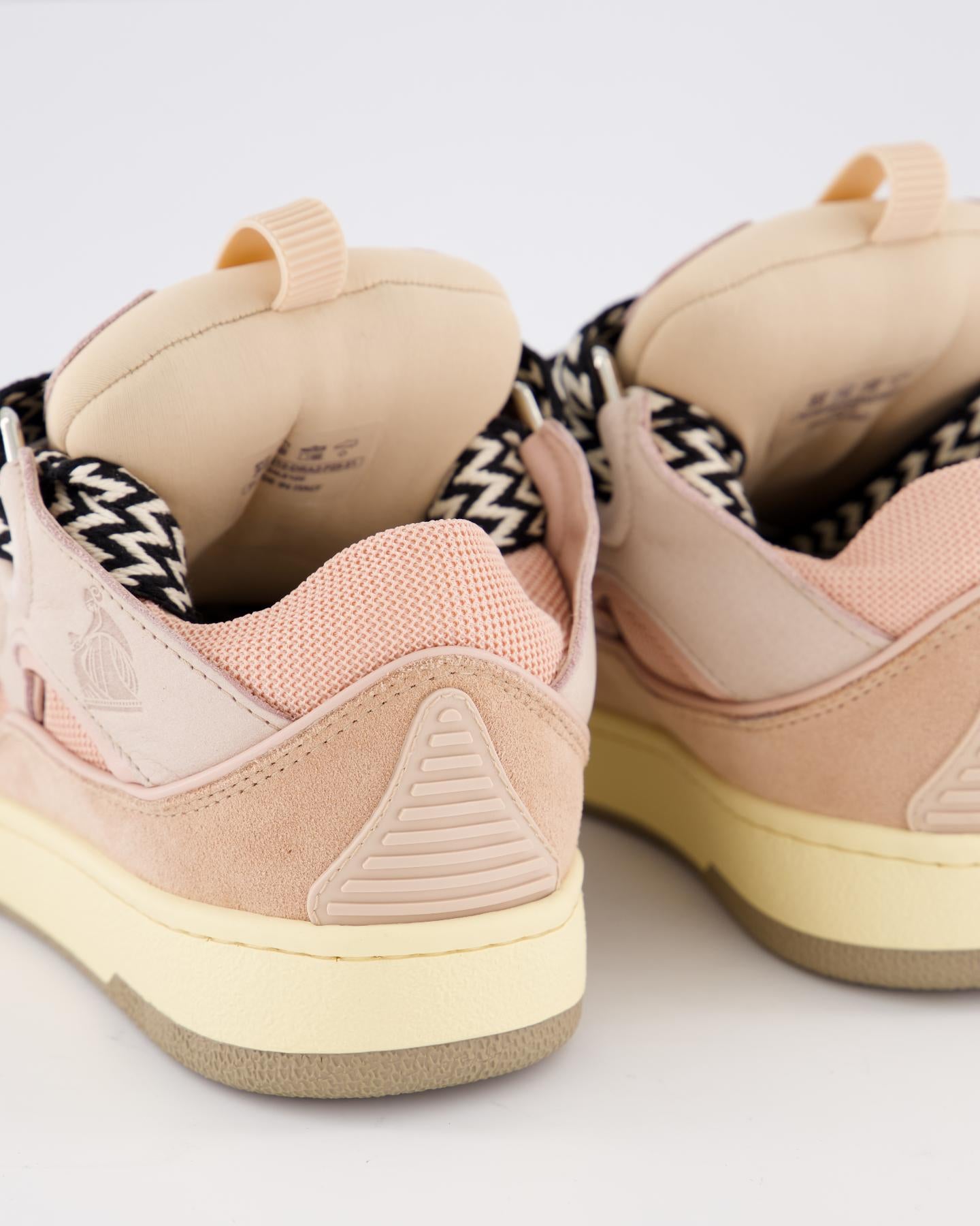Dames Curb Sneakers Wit/Multi