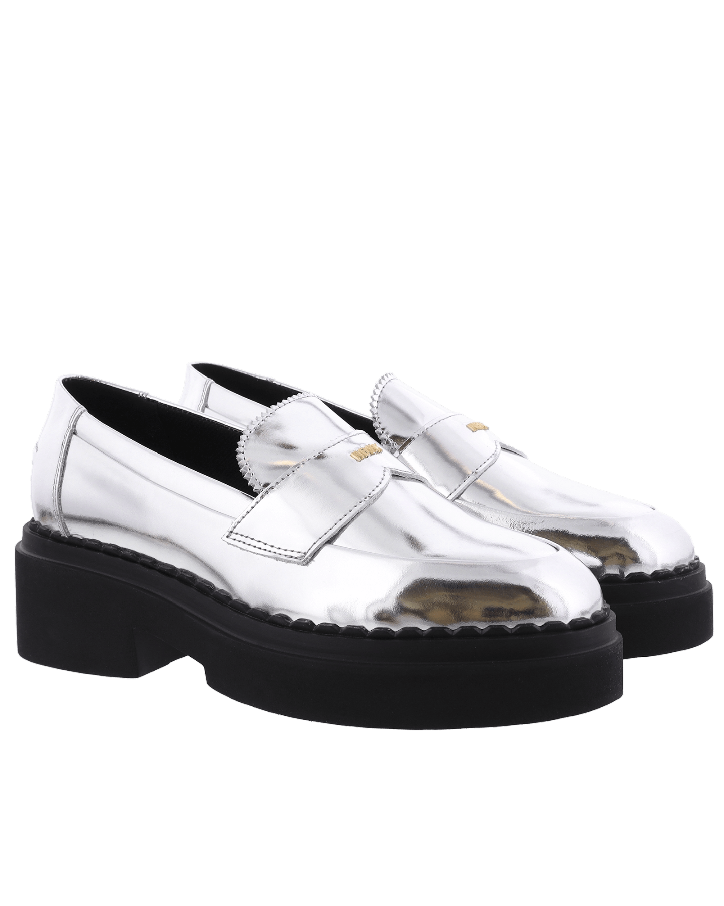 Women Frankie Loader Loafer silver