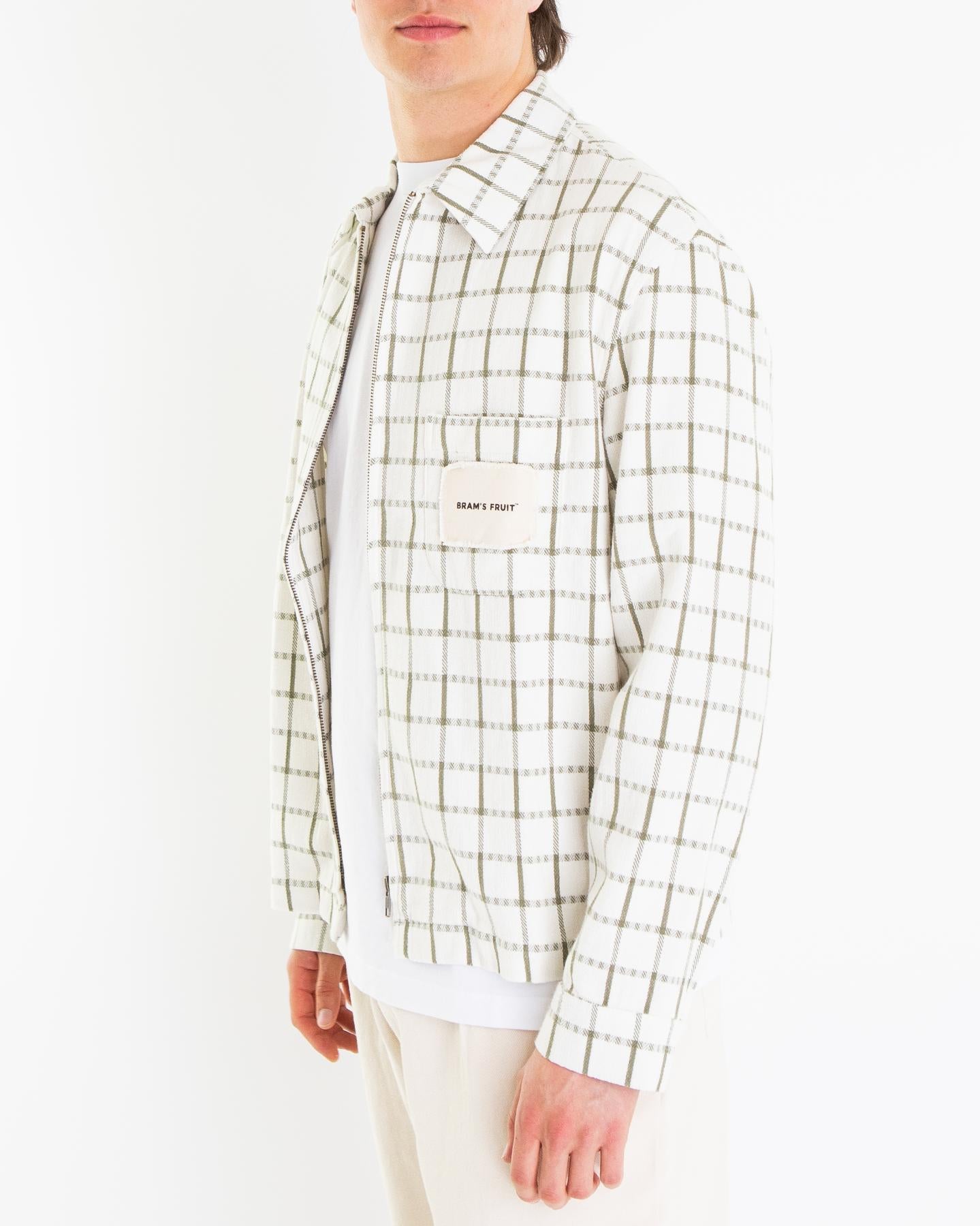 Heren Tea Cloth Shirt Groen