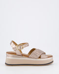 Women's Braided Strap Sandal White