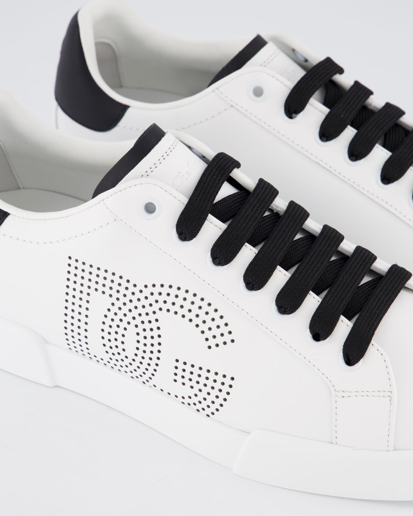 Heren Portofino Sneaker Wit/Zwart