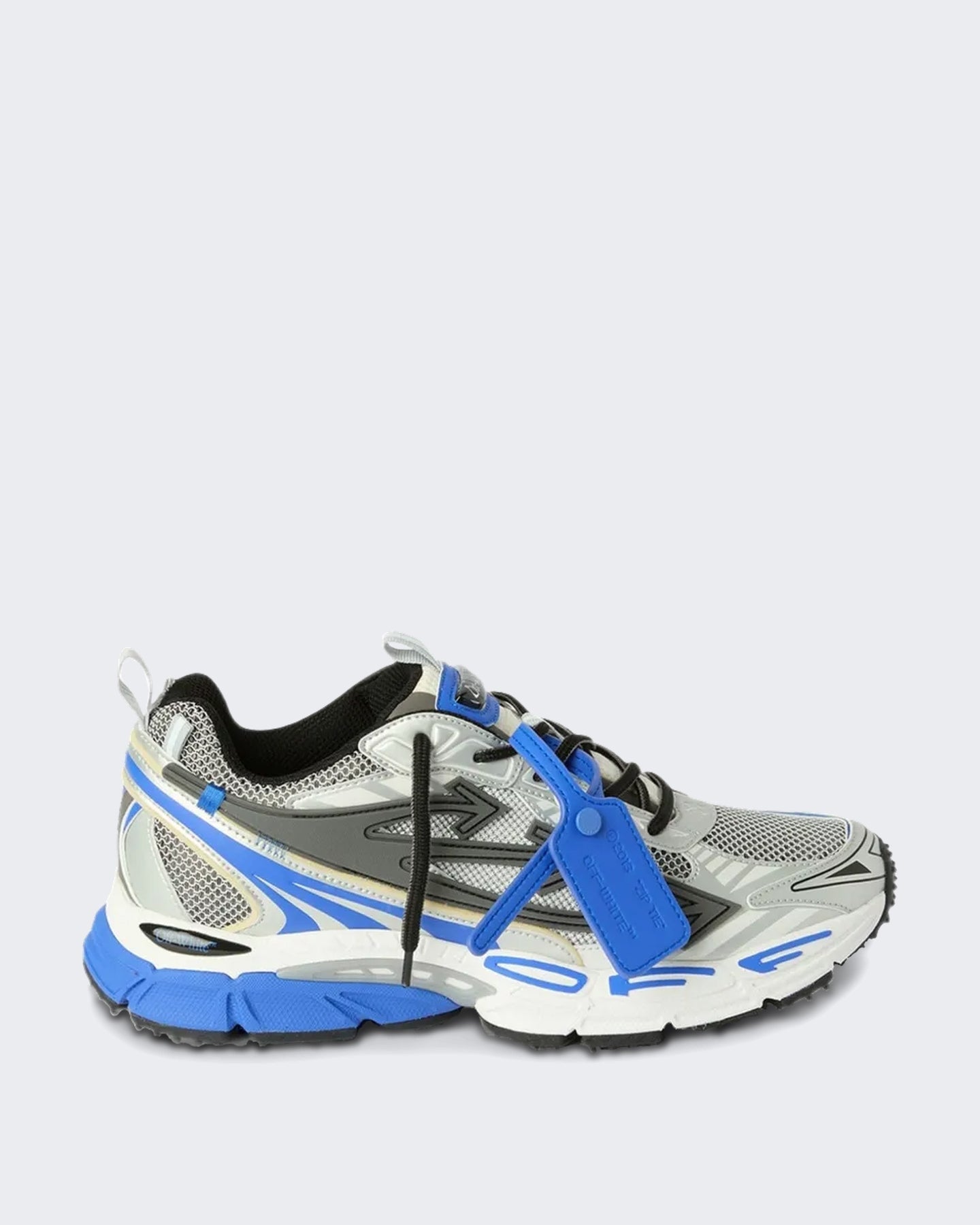 OFF WHITE Heren Lage sneaker in grijs en blauw - Eleganza.nl