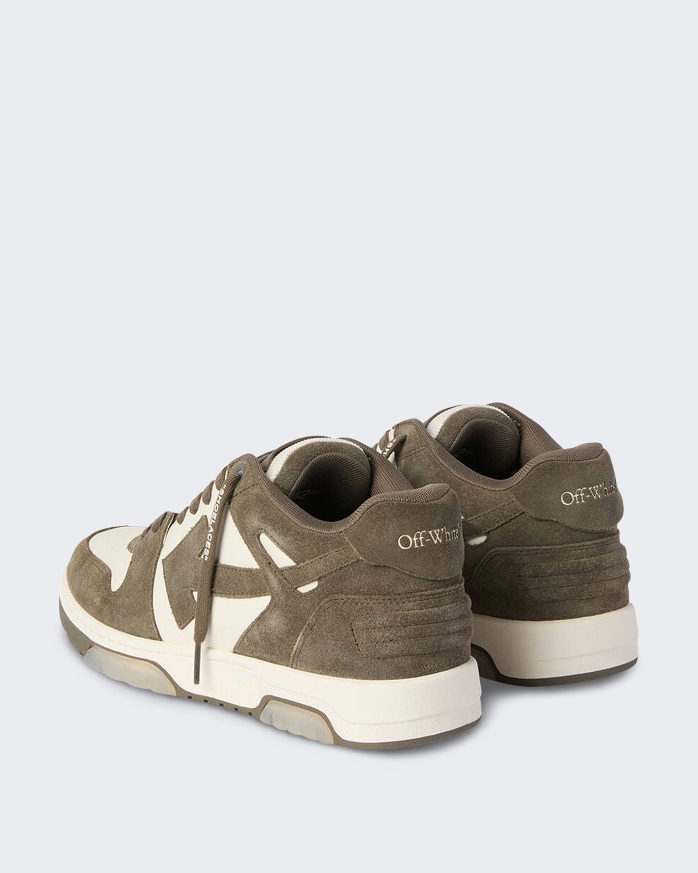 OFF WHITE Heren Out Of Office sneaker Groen met Groen - Eleganza.nl