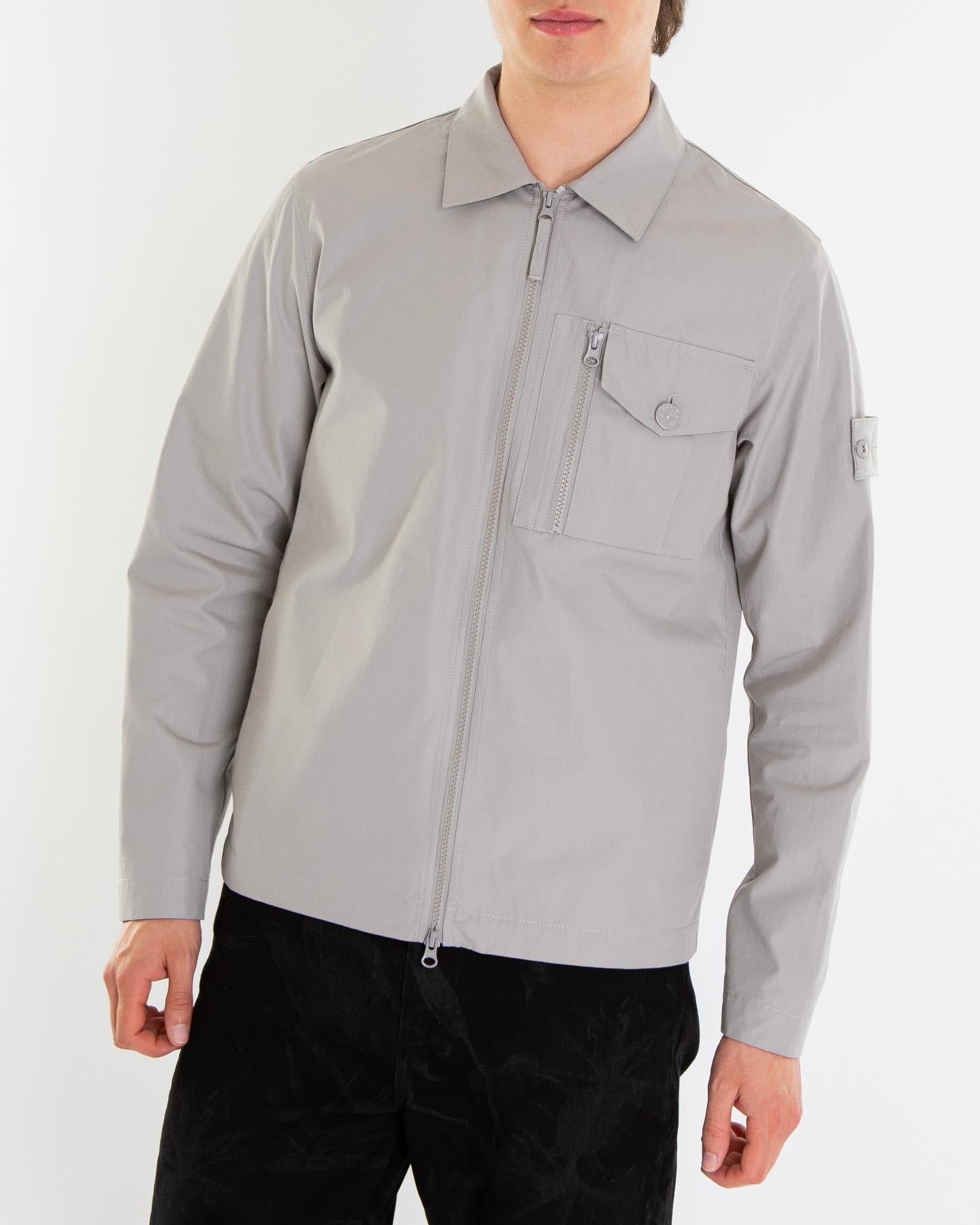 Heren Ghost Shirt Jacket Grijs