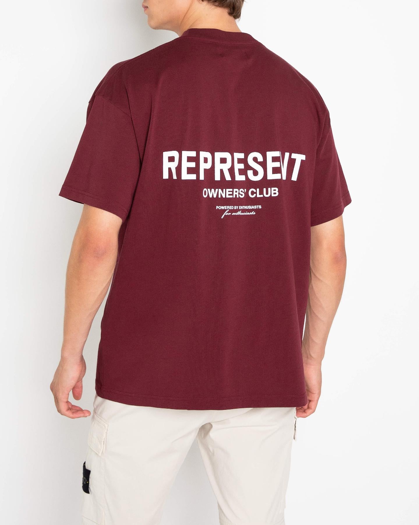 Men Owners Club T-shirt Red