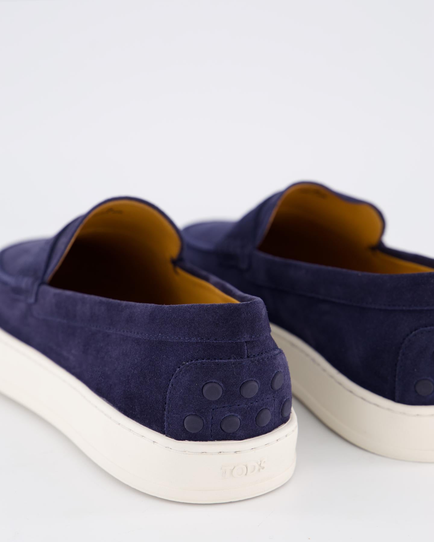 Heren Mocassino Cassetta Blauw