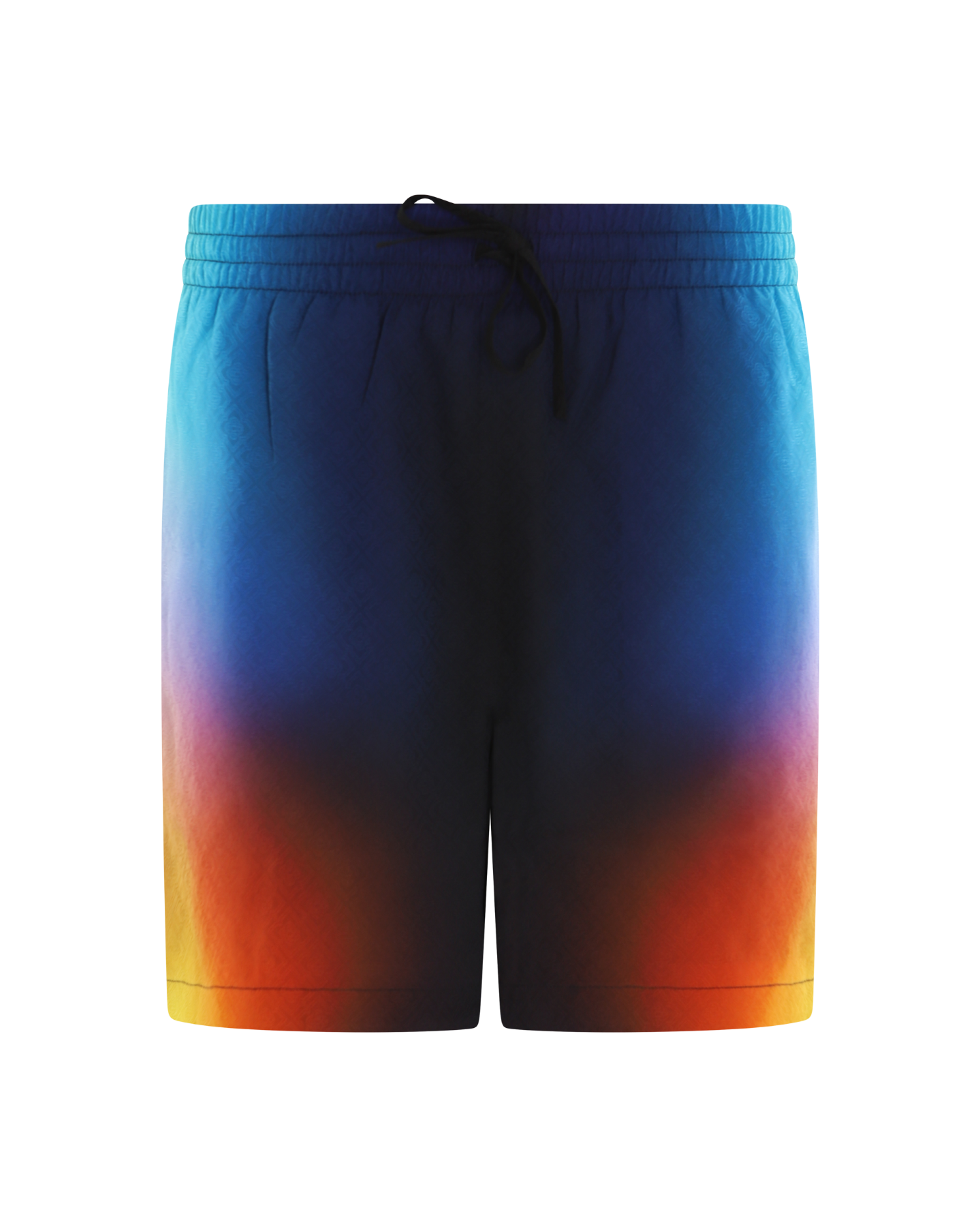 Heren Gradient Zijde Short Blauw