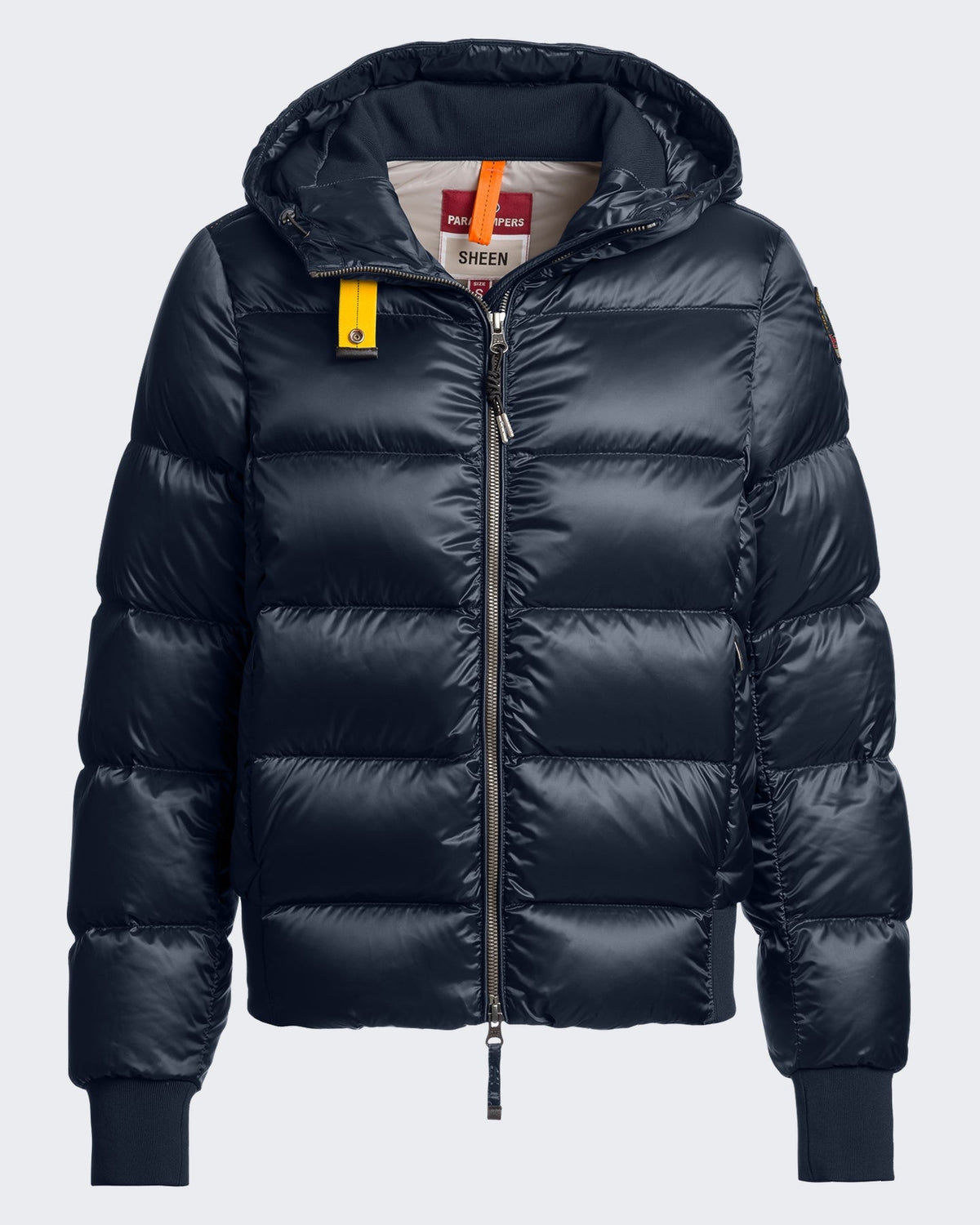 Parajumpers Dames Gewatteerde donzen jas met capuchon Blauw - Eleganza.nl