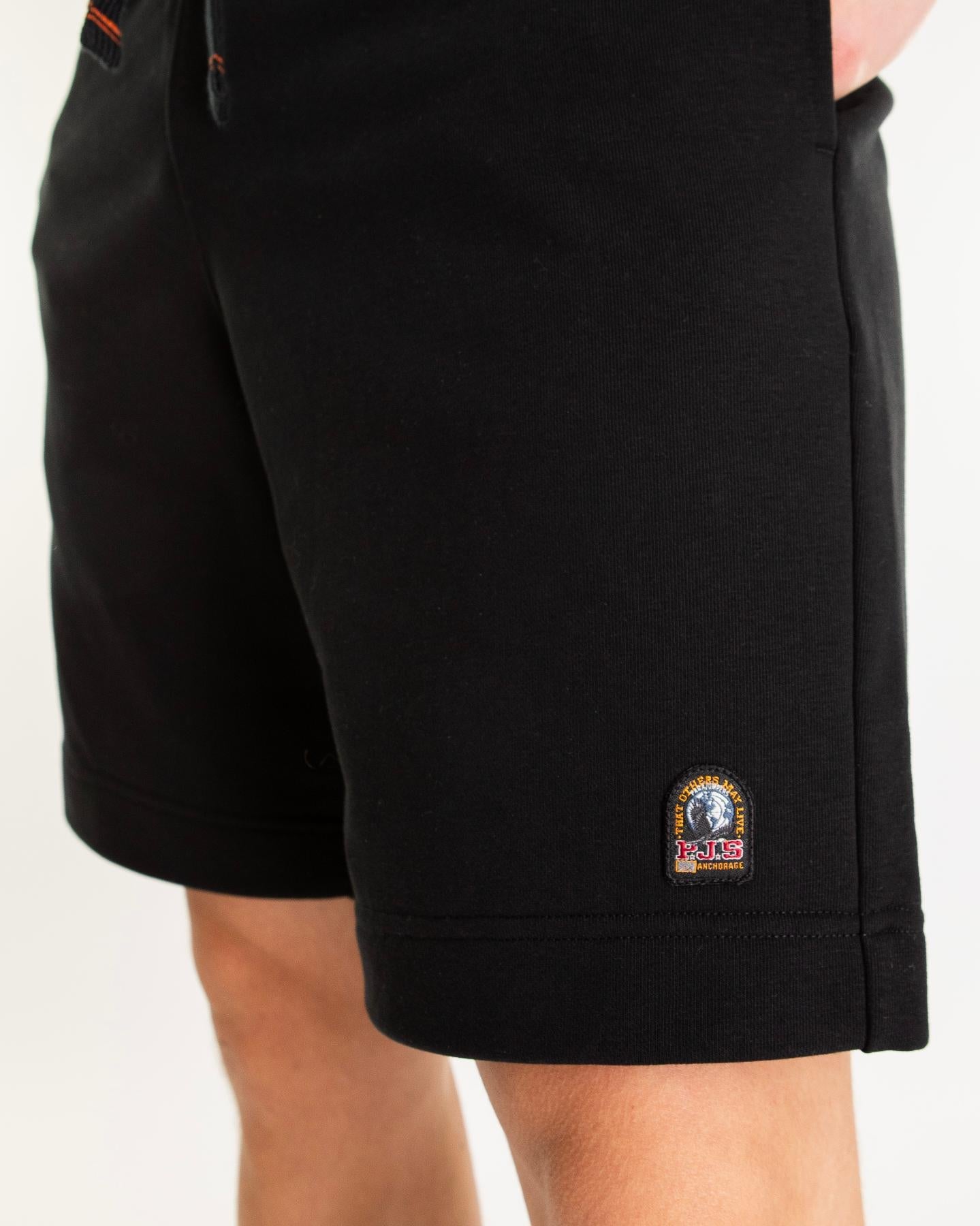 Parajumpers Heren Cairo Easy Short Zwart - Eleganza.nl