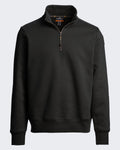 Men's Half-zip fleece Jumper Black — huidige kleur