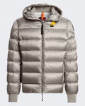 Men's Hooded bomberjack met capuchon Grey — huidige kleur