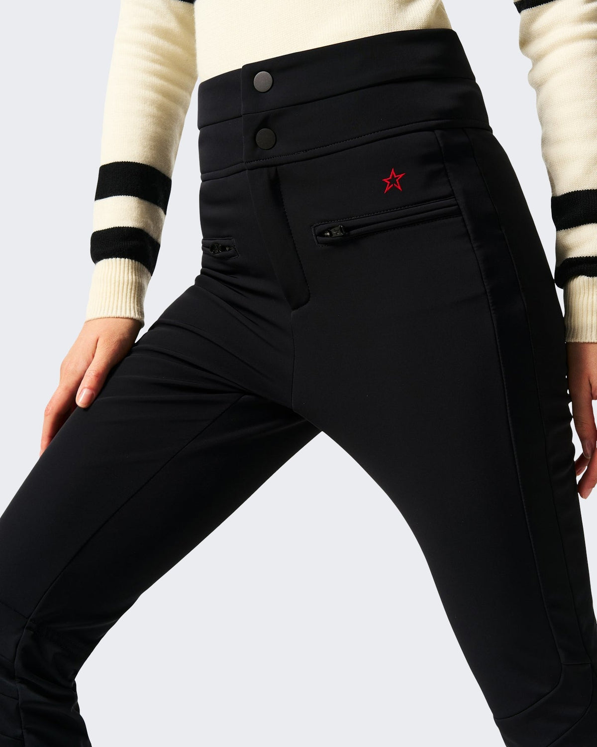 Perfect Moments Dames Hoge taille ski broek Aurora Zwart - Eleganza.nl