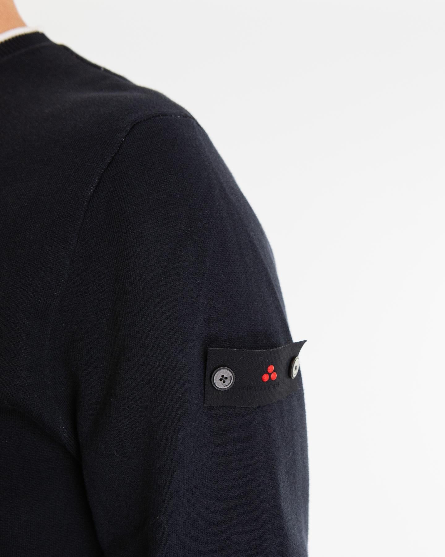 Peuterey Heren Rubjerg Sweater Blauw - Eleganza.nl