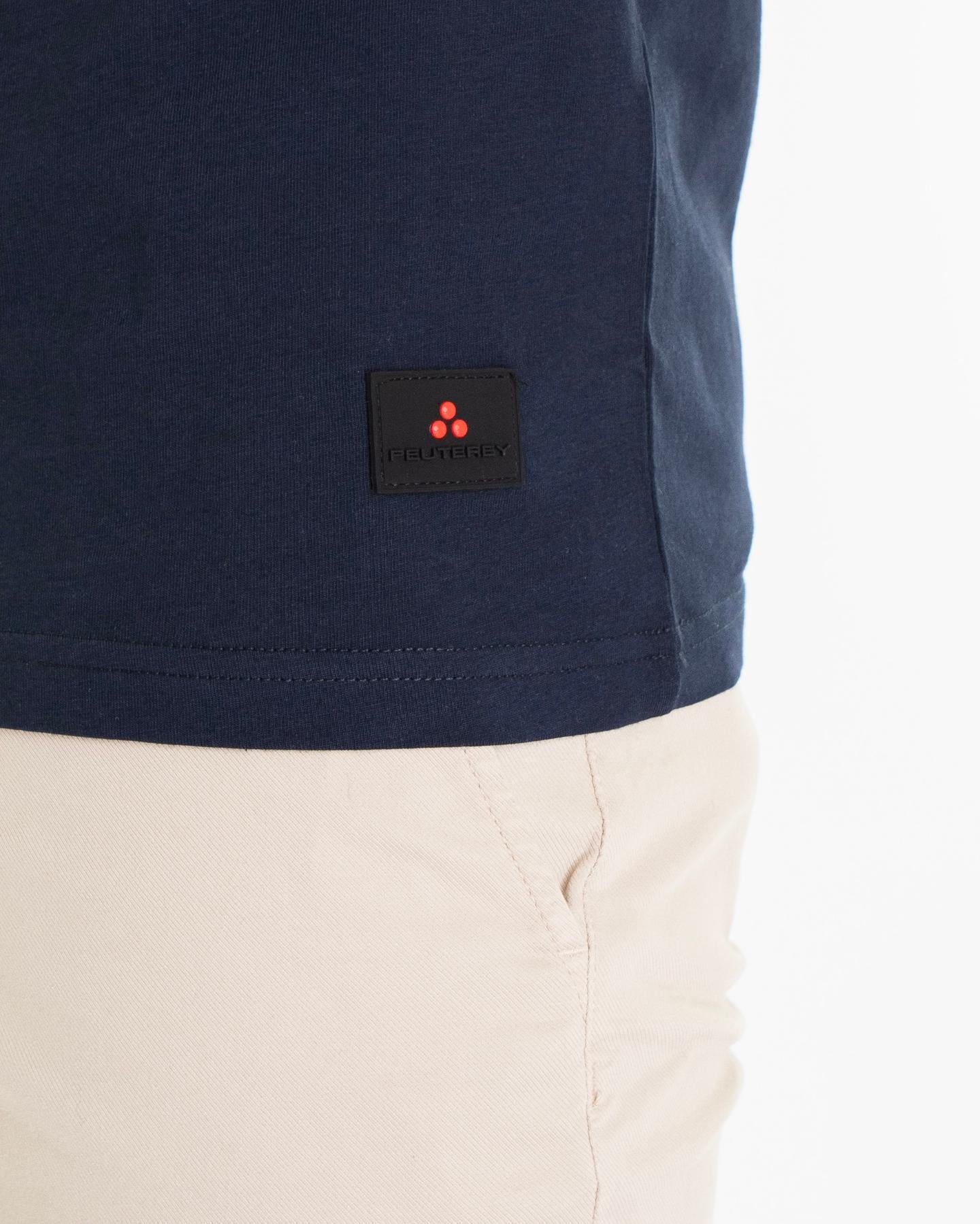 Peuterey Heren Tofino 01 T-Shirt Blauw - Eleganza.nl