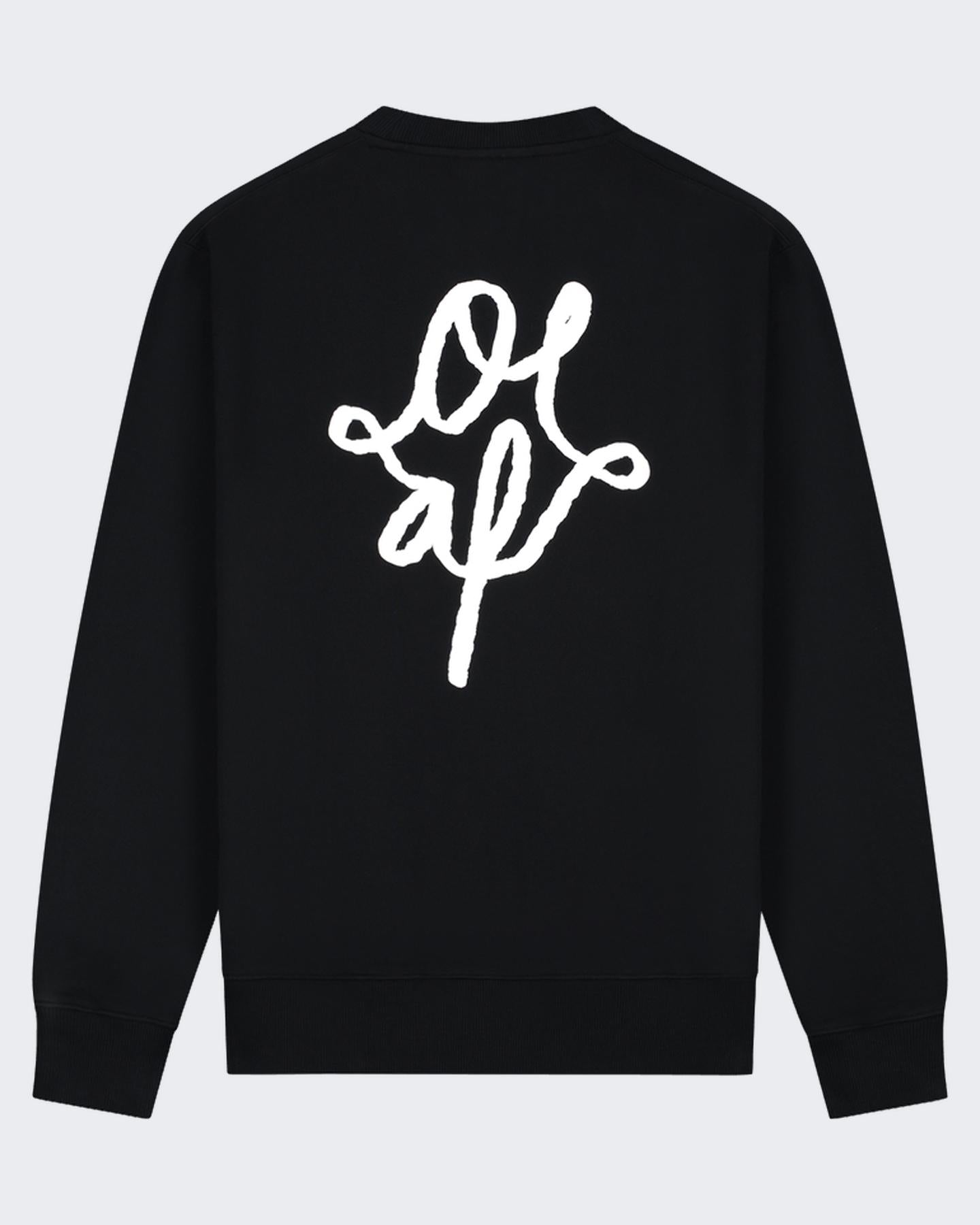 Heren Monogram Graphic Crewneck