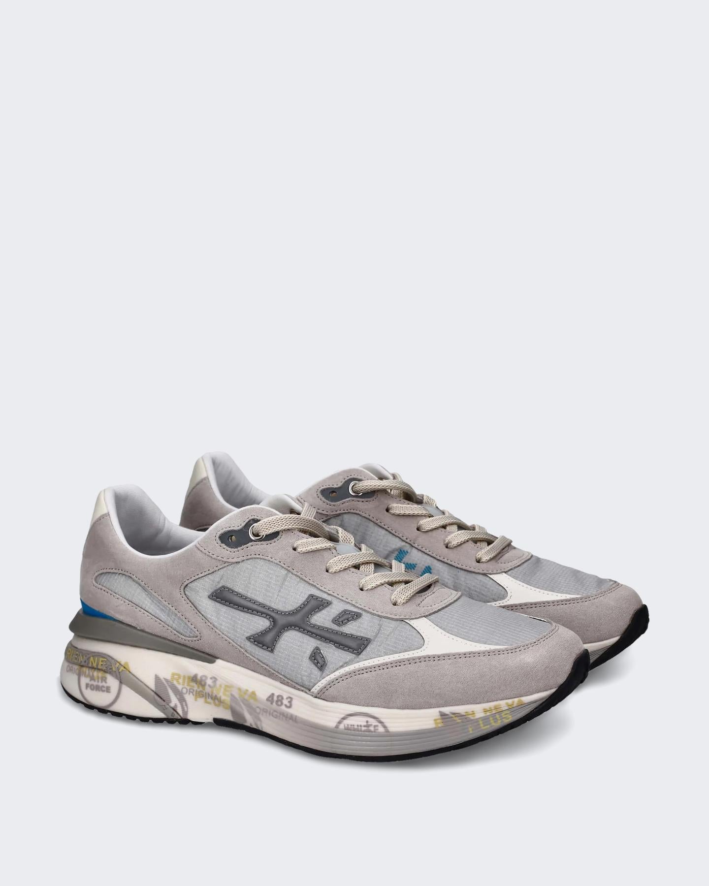 Heren Moerun Sneaker Grijs