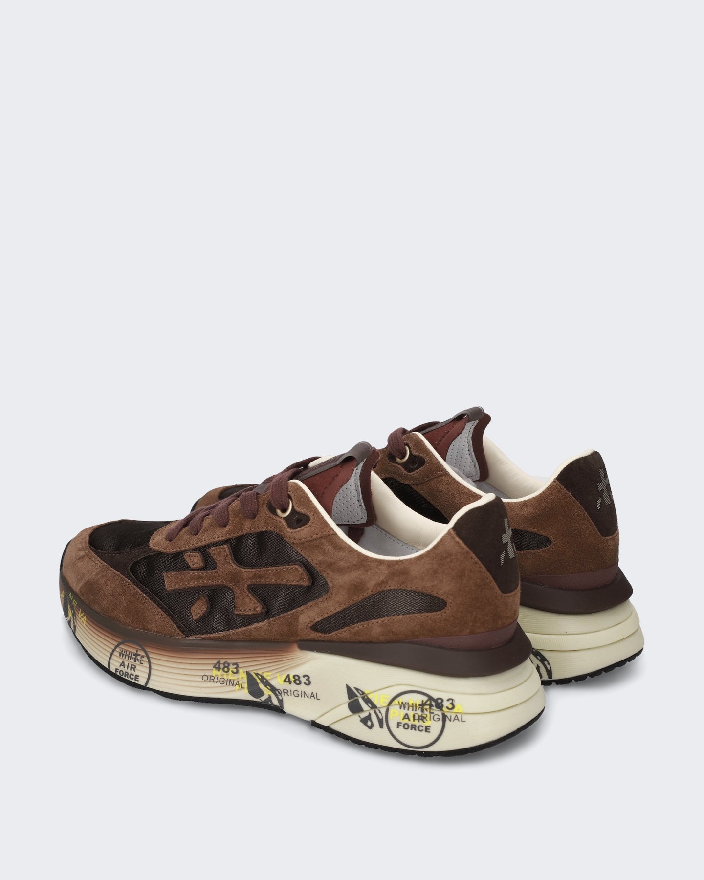 Premiata Dames Moerund Sneaker Brown - Eleganza.nl