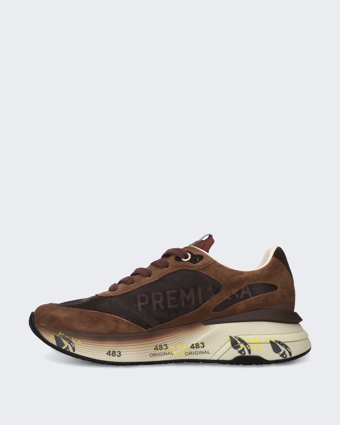 Premiata Dames Moerund Sneaker Brown - Eleganza.nl