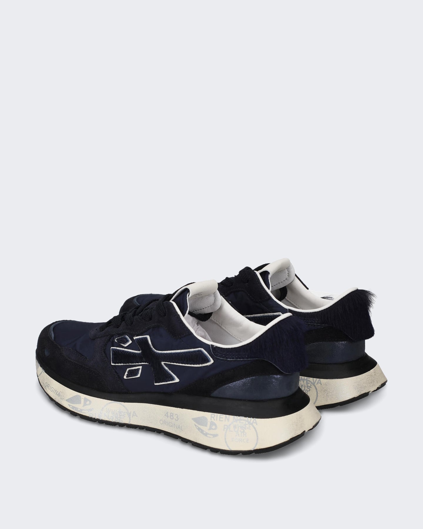 Premiata Dames Sneaker in Blauw - Eleganza.nl