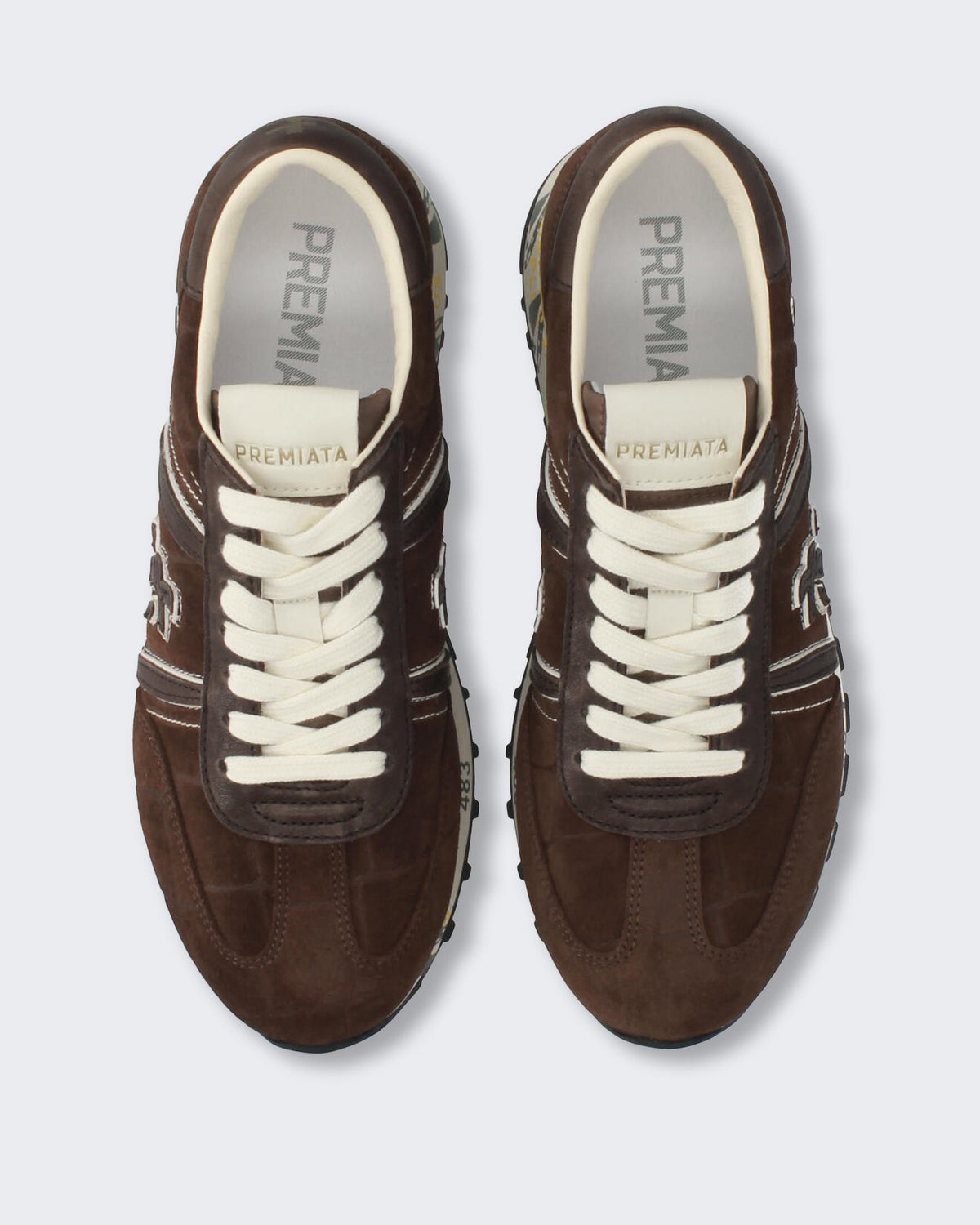 Premiata Dames Sneaker - Lucyd0.1-Brown Bruin - Eleganza.nl