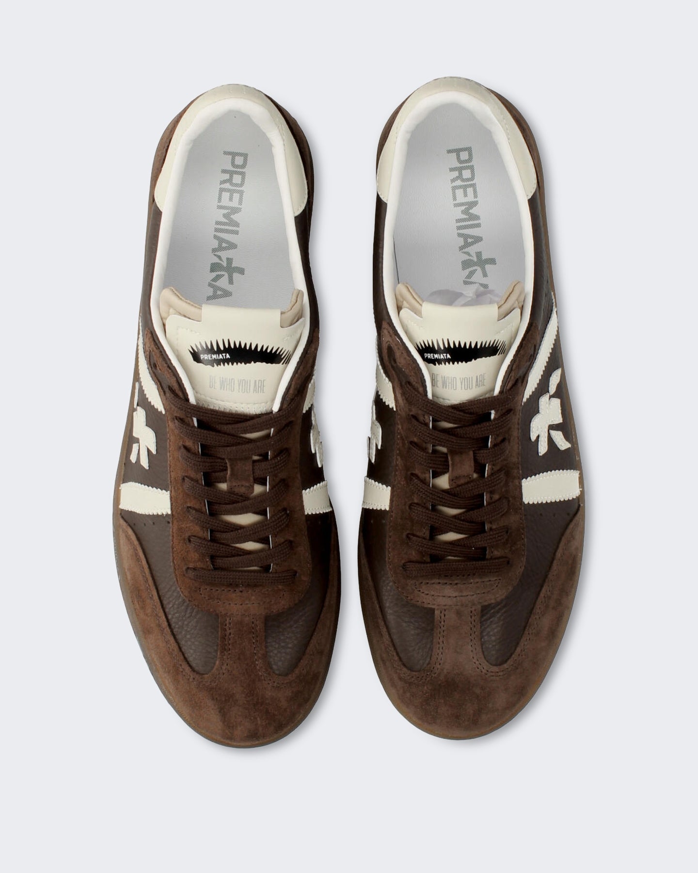 Premiata Heren Sneaker - Bonnie-Brown Bruin - Eleganza.nl