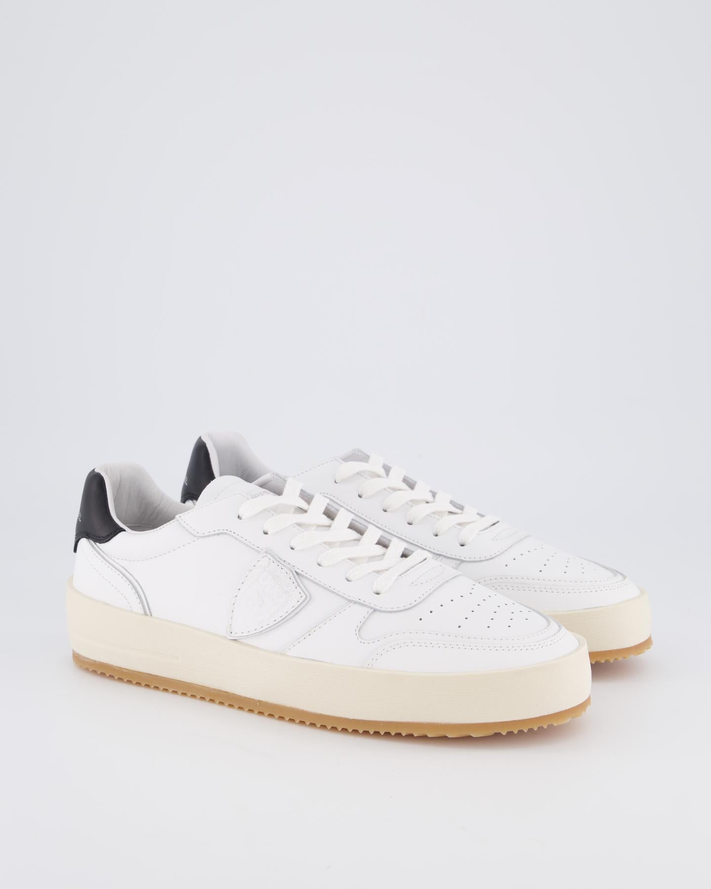 Men's Nice Low Sneaker White/Black