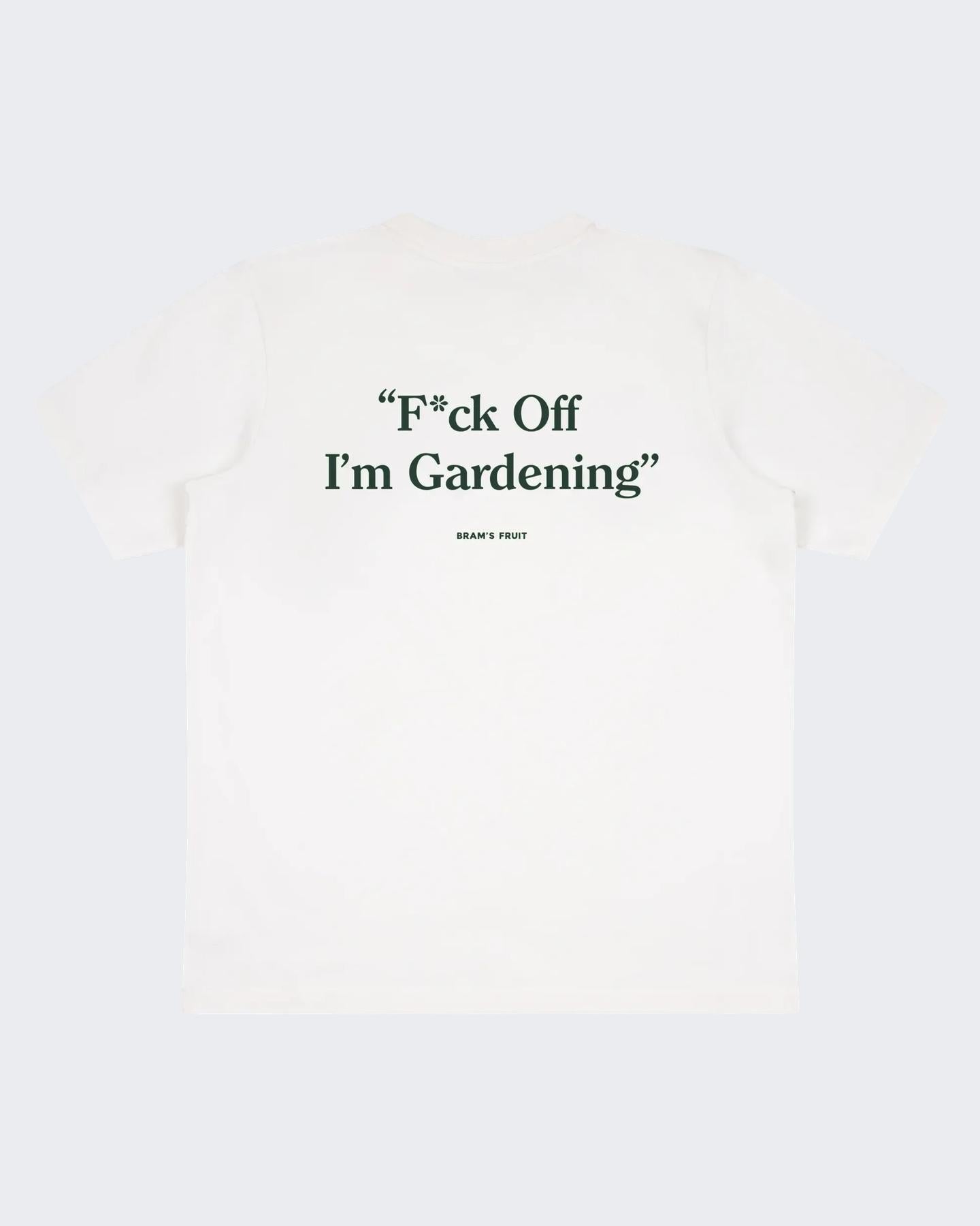 Heren Fuck Off T-shirt Wit