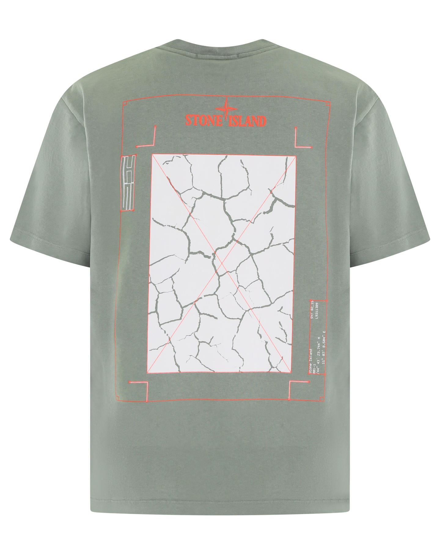 Heren ConstructionLine T-Shirt Groen