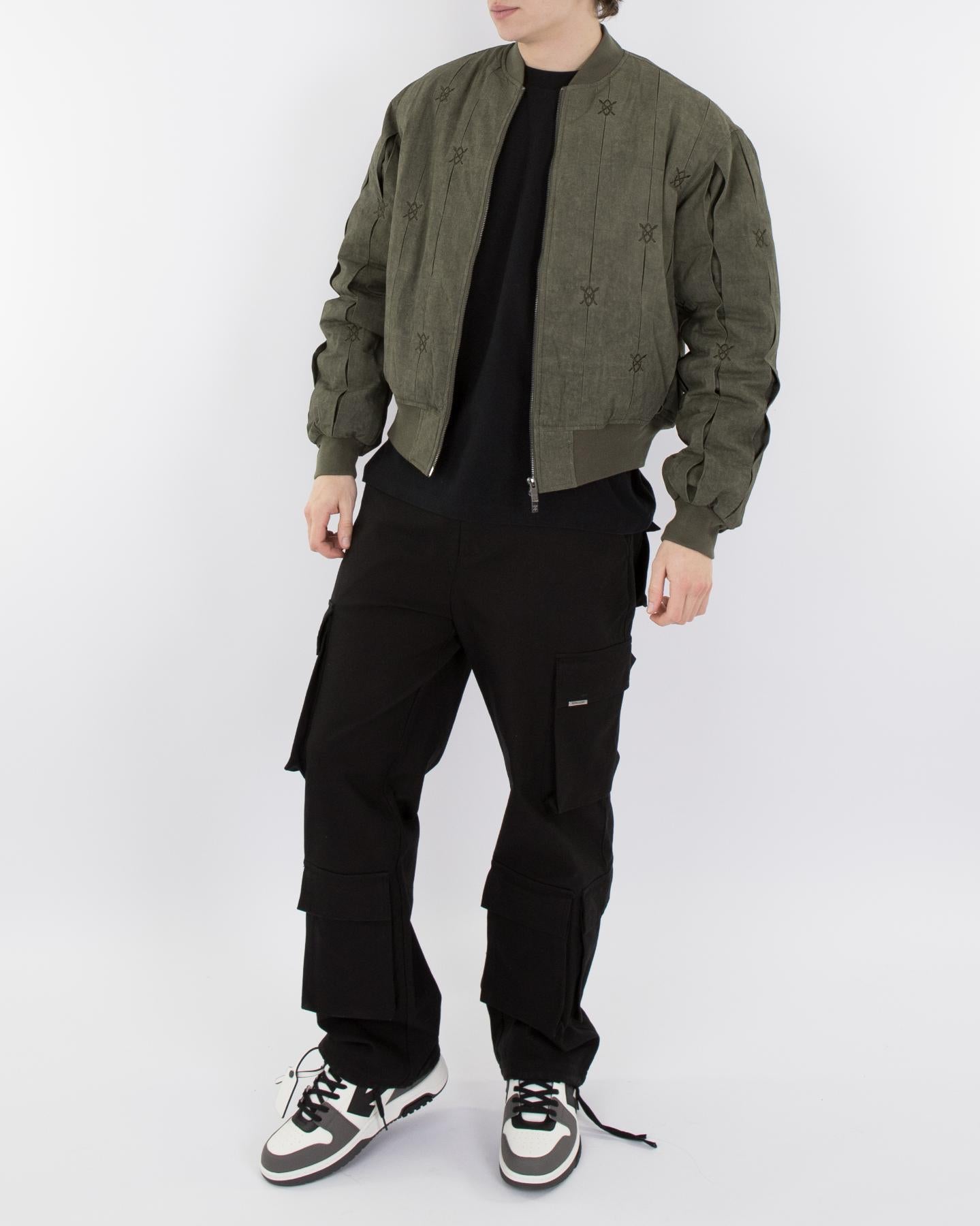 Men Rasal Bomber Jacket