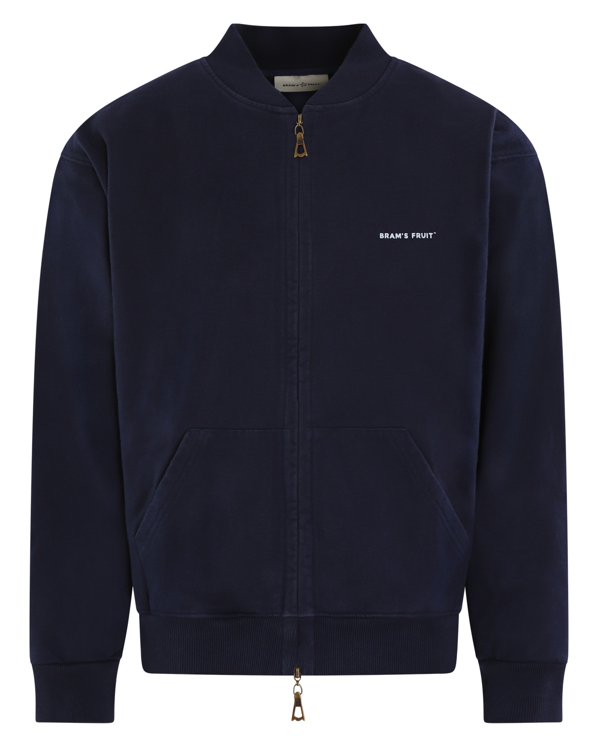 Heren Eyelett Zip Up Vest Blauw