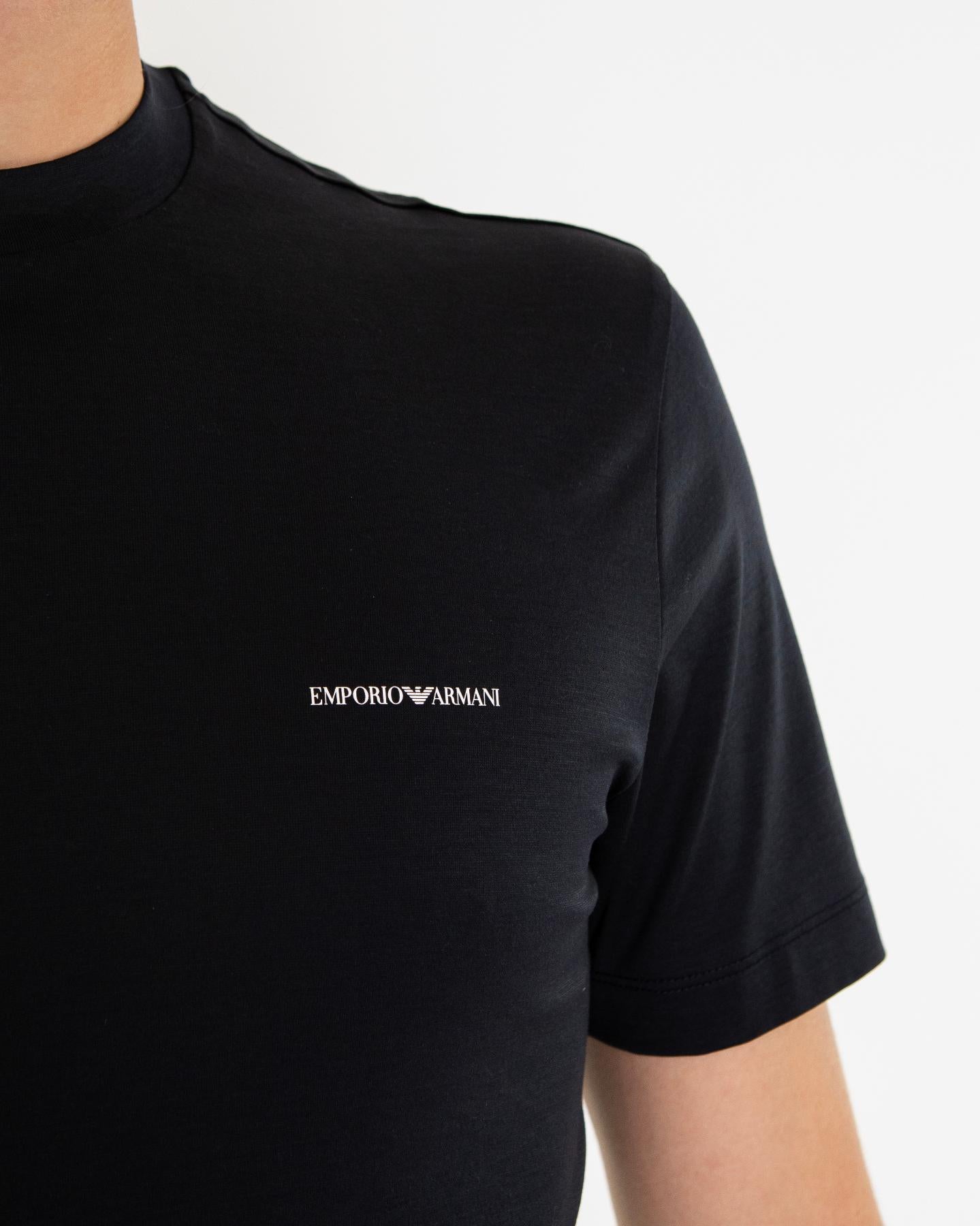 Heren T-Shirt Blauw