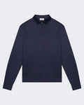 Men's Supima Polo Zip Collar L/S