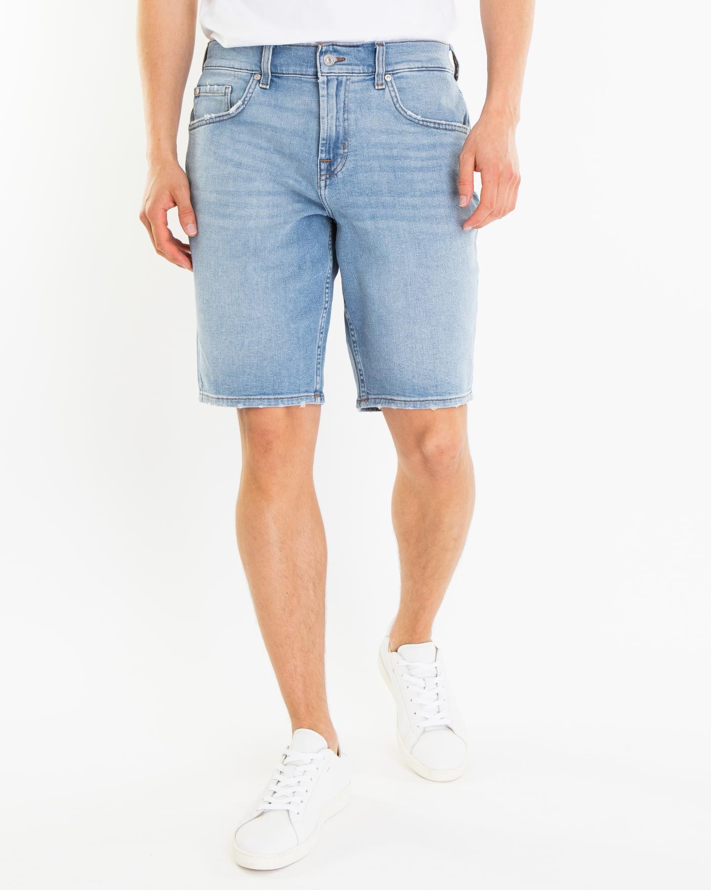 Heren Regular Short Timber Blauw